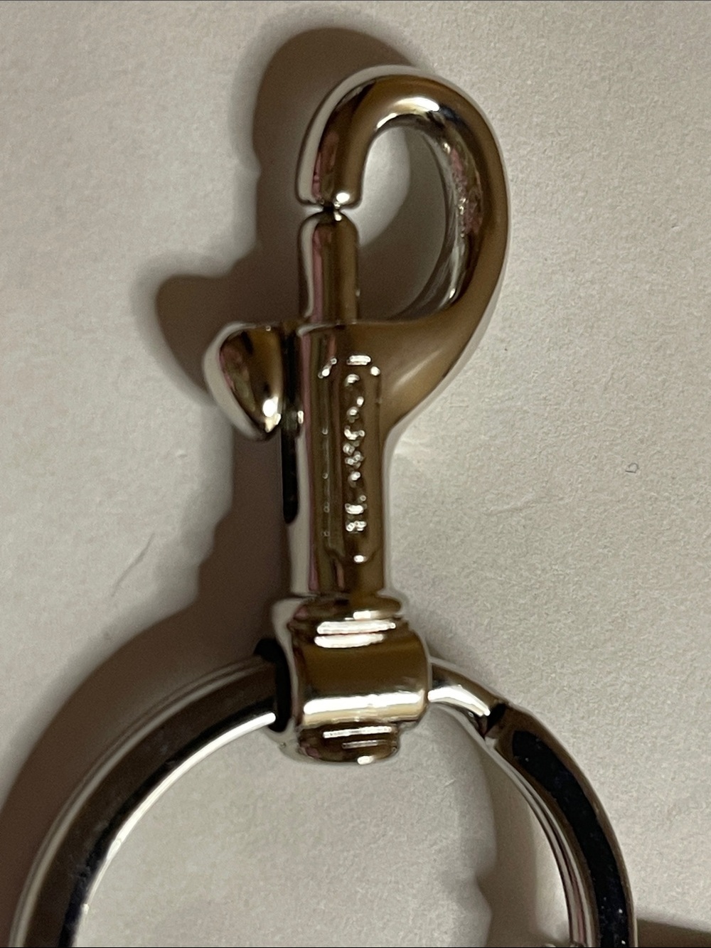 COACH Purple/Lavender Enamel Charm Keychain - Signature Handbag Charms - Picture 5 of 7